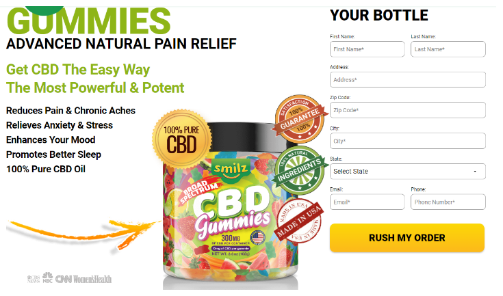 CBD Gummies website