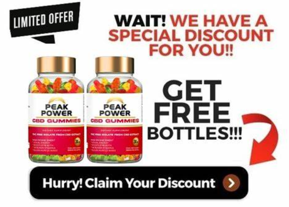 official website of Peak Power CBD Gummies