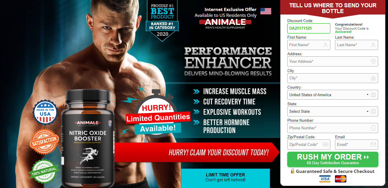 Animale Nitric Oxide Booster reviews