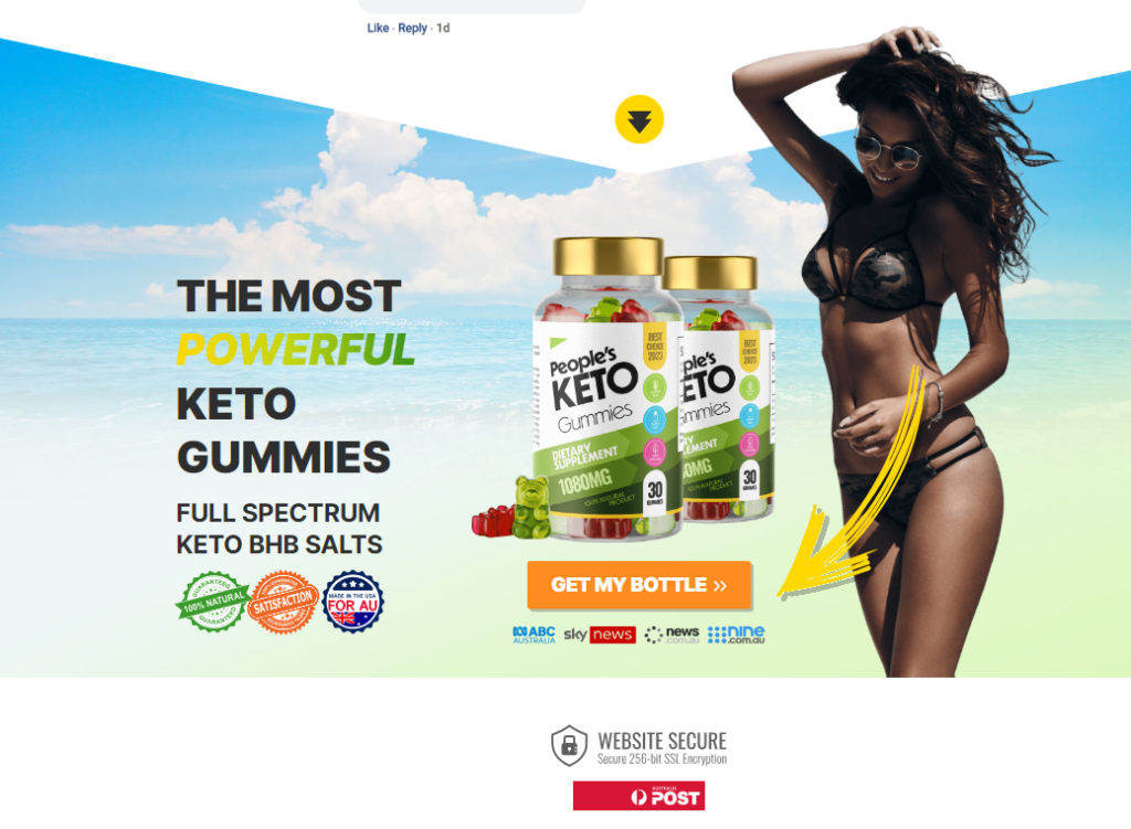 People's Keto Gummies Australia benefits