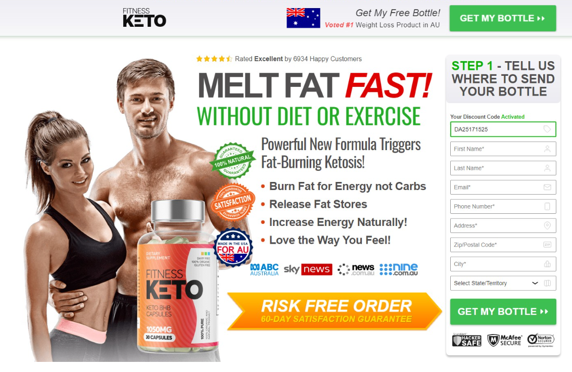 Fitness Keto Capsules Australia-AU