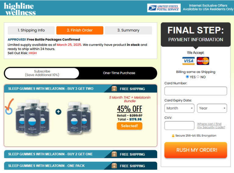 Highline Wellness CBD Gummies Reviews: Official Website, Buy