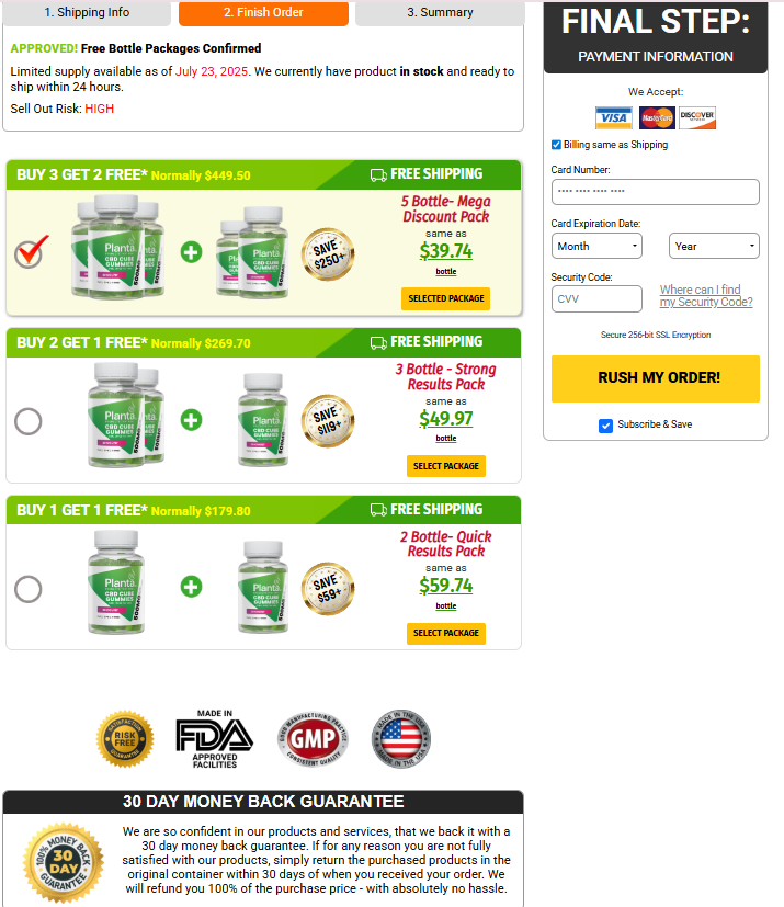Planta CBD Gummies price