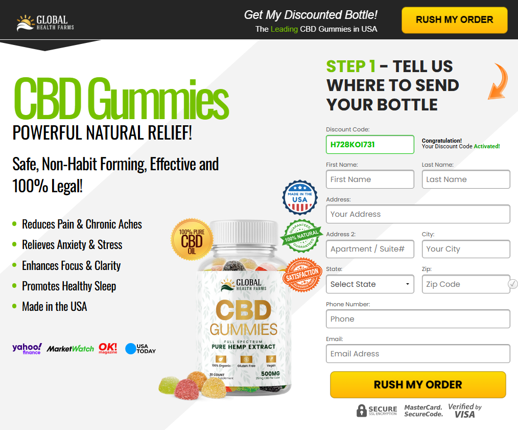 Green Nature Farms CBD Gummies- Official Website