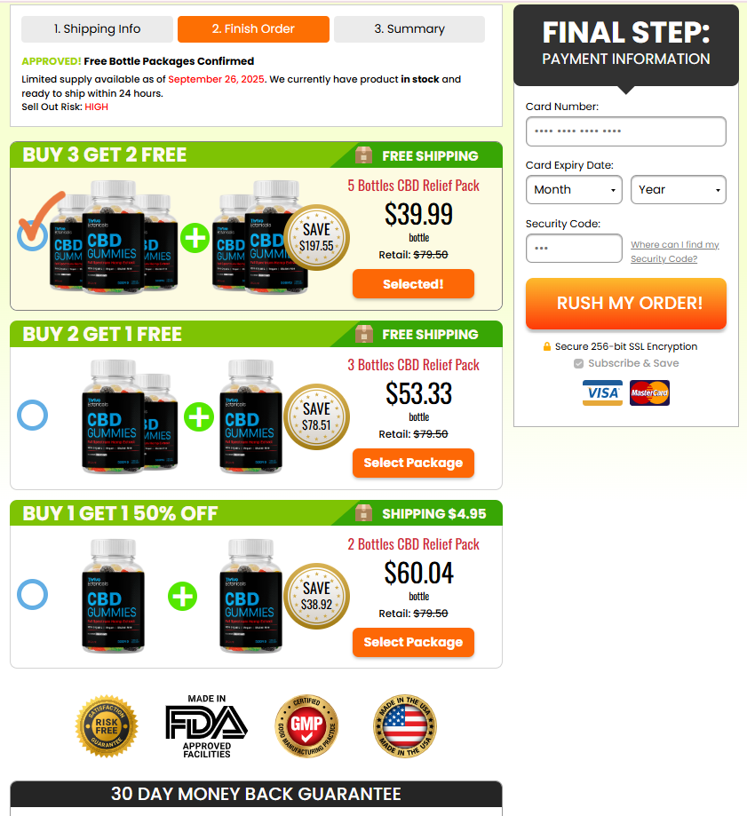 Thrive Botanical CBD Gummies Price