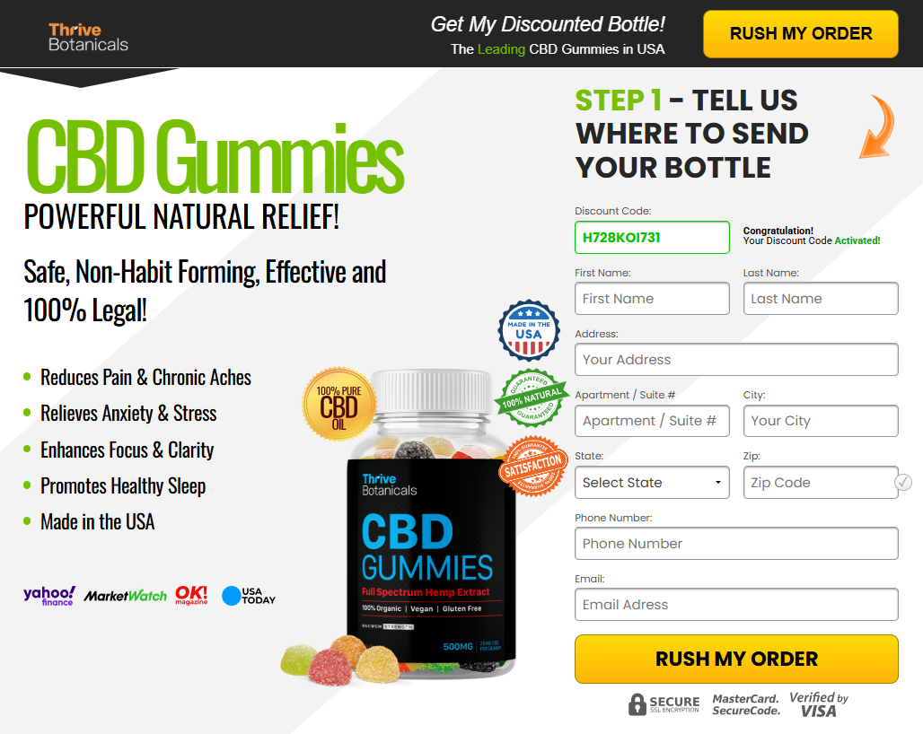 Thrive Botanical Gummies