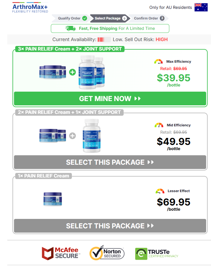 ArthroMax Plus Cream AUSTRALIA price