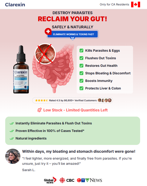 Clarexin Intestinal Parasite Cleanse CA