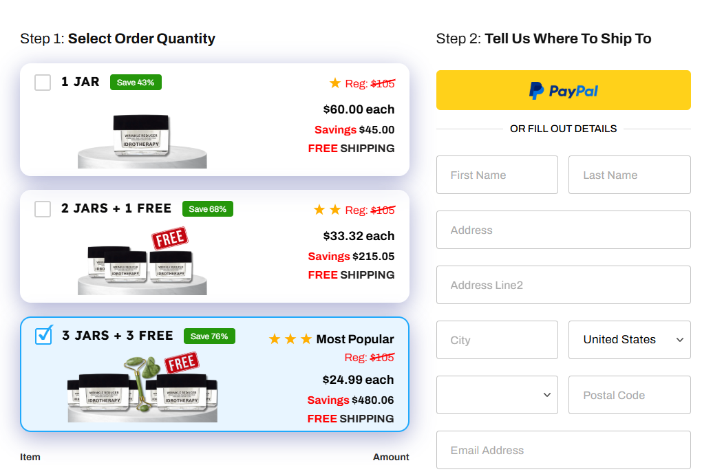 Idrotherapy Anti Aging Cream Australia price