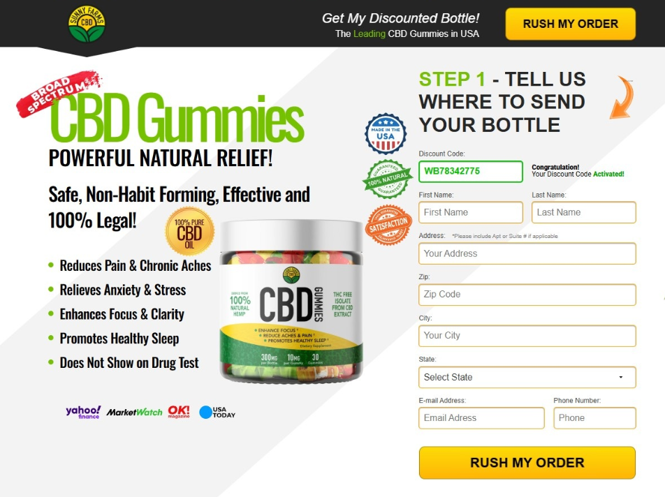 Sunny Farms CBD Gummies Reviews