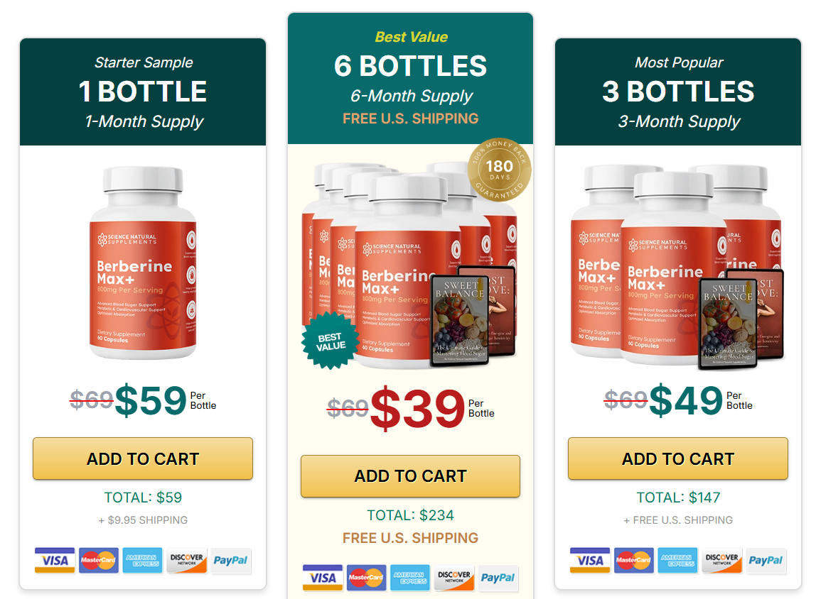 Berberine Max Plus price Reviews