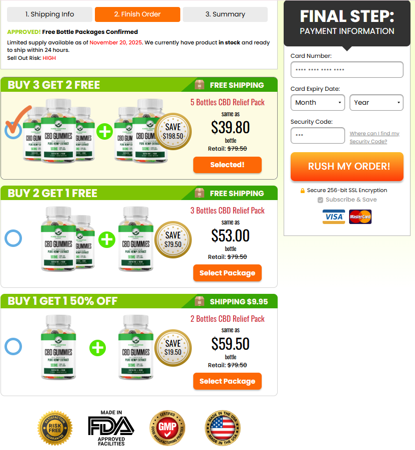 Forest Mountain Farms CBD Gummies price Reviews