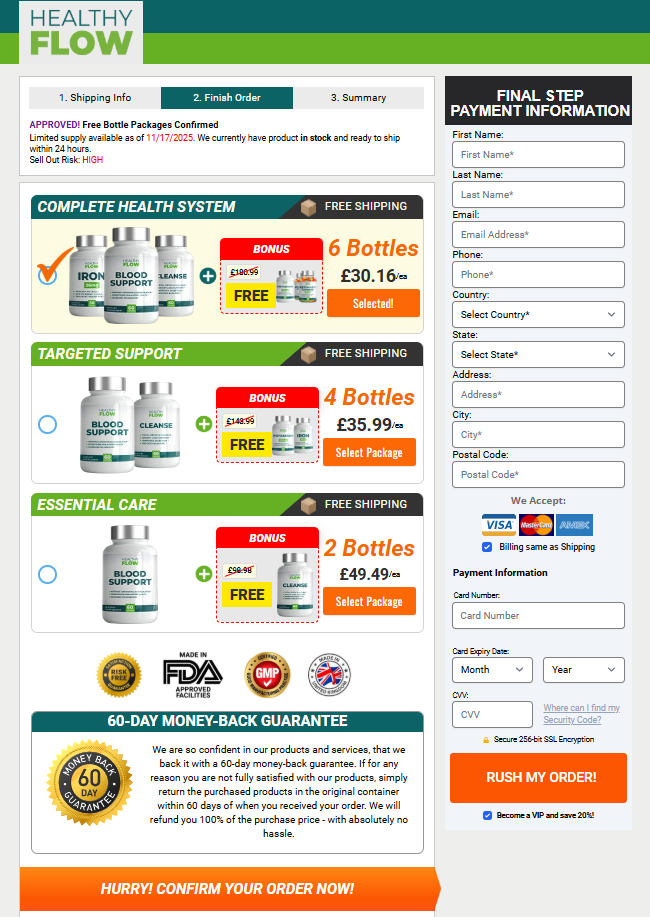 Healthy Flow Blood Support UK