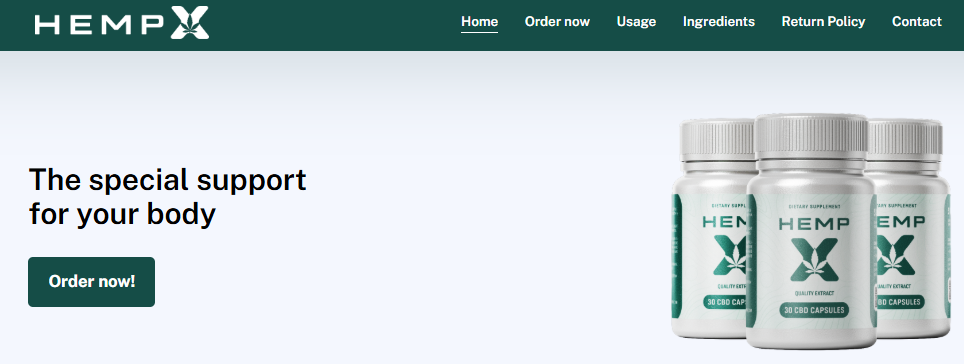 Hemp X CBD Capsules Ireland